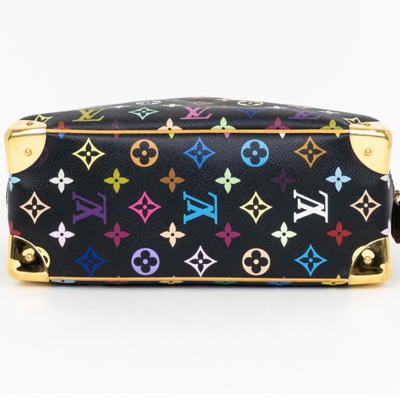 Louis Vuitton Black Multicolor Trouville - Picture 6 of 10